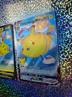 Pokemon TCG Celebrations: 006/025 Flying Pikachu V; 007/025 Flying Pikachu VMAX - Image 3
