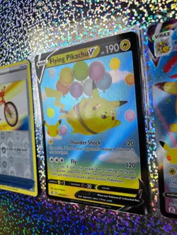 Pokemon TCG Celebrations: 006/025 Flying Pikachu V; 007/025 Flying Pikachu VMAX - Image 5