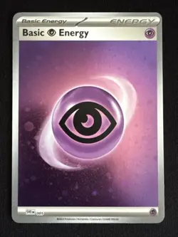 Basic Psychic Energy SVE 005 Cosmos Holo -Near Mint- Pokemon TCG - Image 1