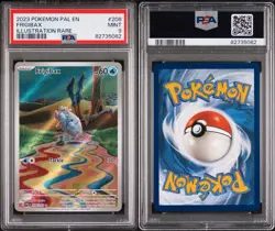 2023 POKEMON PAL EN-PALDEA EVOLVED ILLUSTRATION RARE #208 FRIGIBAX PSA 9 - Image 5