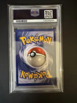 Hitmonlee Holo #7/62 - 1999 Pokemon Fossil Unlimited - PSA 7 - Image 3