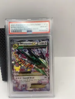 PSA 10 M Rayquaza Ex 76/108 Pokemon Celebrations 25th anniversary Mint! - Image 1