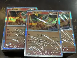 LOT OF (7) Pokemon SEALED Chi-Yu SVP 057 Paradox Rift Build-n-Battle Prerelease - Image 1