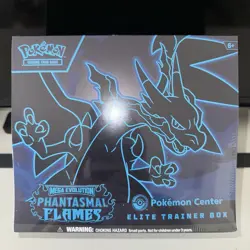 NEW Pokemon Center Exclusive Phantasmal Flames Elite Trainer Box ETB - SHIPS NOW - Image 1