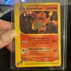 Pokemon TCG Charmeleon 73/165 Uncommon Regular Expedition E-Reader - Image 1