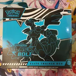 Pokemon TCG Scarlet & Violet Black Bolt Elite Trainer Box - Image 1