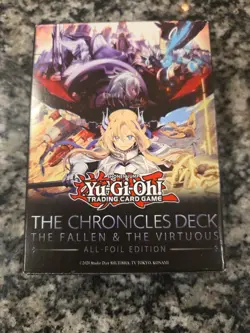 YUGIOH THE CHRONICLES DECK THE FALLEN & THE VIRTUOUS English Version New Sealed - Image 1