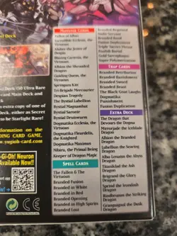 YUGIOH THE CHRONICLES DECK THE FALLEN & THE VIRTUOUS English Version New Sealed - Image 5