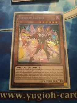 Yu-Gi-Oh Burst Protocol Elfnote Lucina Starlight Rare BPRO-EN010 NM!! - Image 1