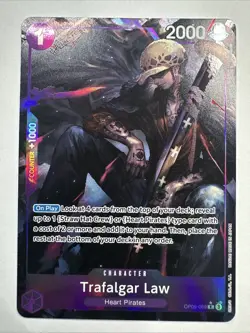Trafalgar Law - Rare OP09-069 Alt Art - One Piece Emperors In The New World - Image 1