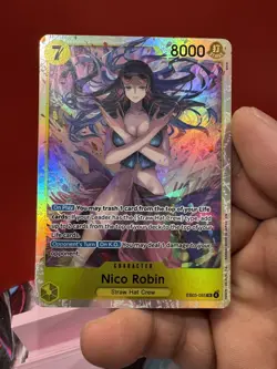 Nico Robin (055) EB03-055 Extra Booster: One Piece Heroines Edition Foil - Image 1