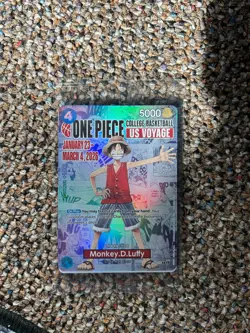 Monkey.D.Luffy (055) (College Basketball US Voyage) P-055 One Piece Promotion... - Image 2