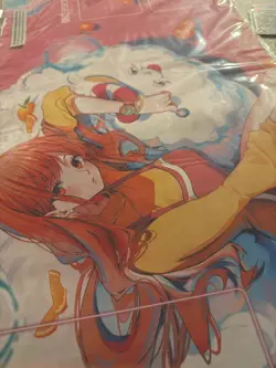 One Piece Official Playmat Nami & Zeus Bandai Fest. 24-25 No Promo Playmat Only - Image 1