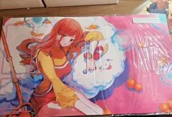 One Piece Official Playmat Nami & Zeus Bandai Fest. 24-25 No Promo Playmat Only - Image 2
