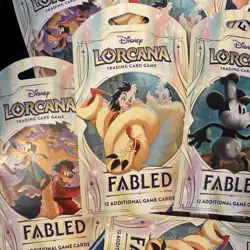 x1 Disney Lorcana Fabled Sleeved Booster Packs | IN HAND READY TO SHIP - Image 2