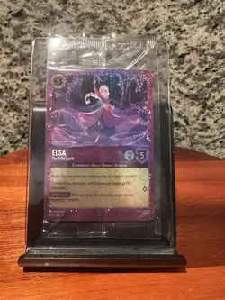 Elsa - The Fifth Spirit 6/P3 [Glitter Foil] SEALED Promo Disney Lorcana - Image 1