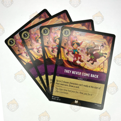 4x They Never Come Back - Action (#78) Playset - Disney Lorcana, Reign of Jafar - Image 2