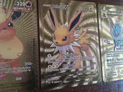 3 eevee gold 018 177 182 promo Holo Full Art Pokemon Card ex gx vmax v Chinese - Image 3