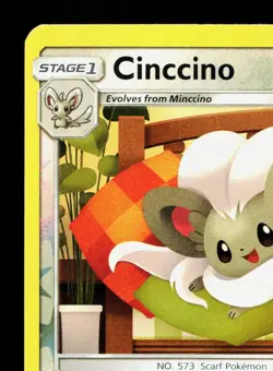 Cinccino 86/111 Crimson Invasion LP Reverse Holo Pokemon Card TCG - Image 2