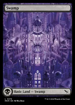 Swamp (0274) - Foil~0274~NM~Murders at Karlov Manor~MTG - Image 1