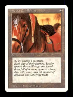 Jandor's Saddlebags LP Light Play Revised Edition MTG [12237] - Image 1