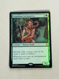 MTG FOIL Argothian Enchantress Eternal Masters Magic the Gathering - Image 1