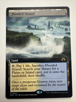 Flooded Strand (Extended Art) Modern Horizons 3 Regular - Image 1