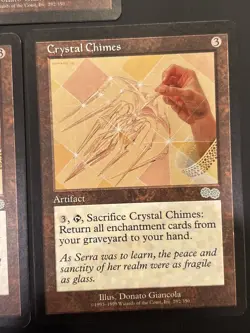 3x Crystal Chimes Urza's Saga MTG Magic NM UP - Image 4
