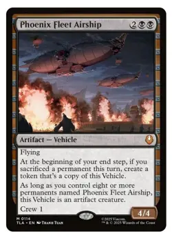 1x MTG Phoenix Fleet Airship - Avatar Mythic! NM Mint! Ships Fast - Image 1