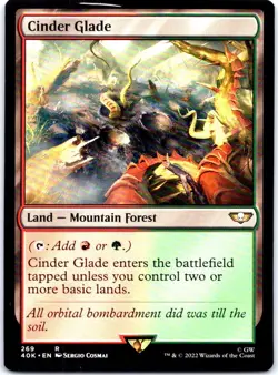 #269 Cinder Glade Universes Beyond: Warhammer 40,000 Rare - Image 1