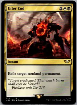 #226 Utter End Universes Beyond: Warhammer 40,000 Rare - Image 1