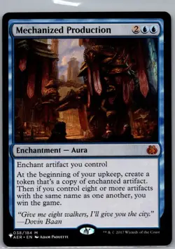 #38 Mechanized Production Aether Revolt Mythic - Image 1