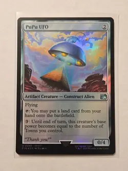 PuPu UFO (Foil) - Final Fantasy - LP - Uncommon - Artifact Creature - Image 1