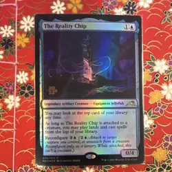 The Reality Chip Kamigawa: Neon Dynasty Artifact Creature PreRelease Foil - Image 1