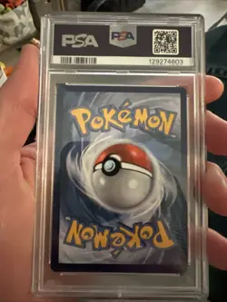 2022 POKEMON SWSH BLACK STAR PROMO #260 FULL ART/CHARIZARD V PSA 9 MINT - Image 2