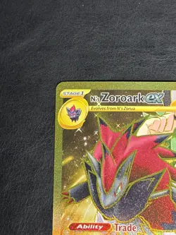 Pokemon TCG N's Zoroark ex 189/159 SV09: Journey Together Hyper Rare Gold NM - Image 5