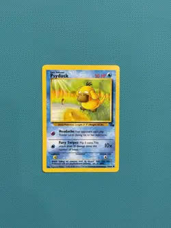 (NM) Psyduck 53/62 Fossil Set Regular Pokemon WoTc Vintage - Image 1