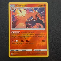 Pokemon Charizard 3/70 Dragon Majesty Holo Rare Reverse Holo 160 HP English Card - Image 1