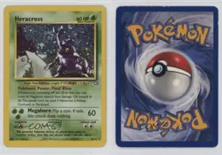 Heracross Holo Pokemon Neo Genesis #6 2000 - Image 3