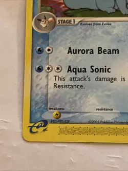 Vaporeon 25/100 Sandstorm Regular Pokemon TCG NM Awesome Card! - Image 5