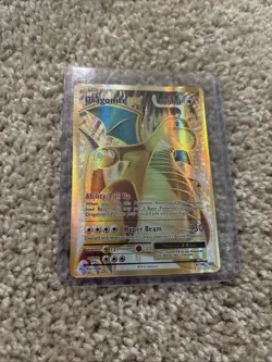 Pokemon Dragonite EX Ultra Rare Full Art Holo Card 106/108 2016 - Image 1