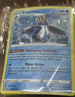 LOT OF (50) Pokemon - EMPOLEON 037/172 - Holo Rare - Brilliant Stars - Image 1
