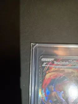 Pokemon Team Rocket's Moltres EX Destined Rivals 229/182 English Card Stamped +1 - Image 2
