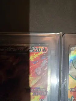 Pokemon Team Rocket's Moltres EX Destined Rivals 229/182 English Card Stamped +1 - Image 3