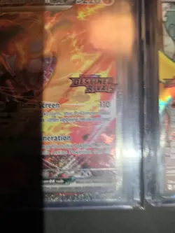 Pokemon Team Rocket's Moltres EX Destined Rivals 229/182 English Card Stamped +1 - Image 4