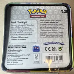 Pokemon TCG Treasures Of Ruin Stacking Tin Lot Of 3 Tins NEW SEALED - Image 3