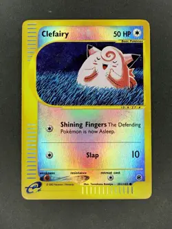 Pokemon TCG: Clefairy 101/165 Expedition - Reverse Holo - Tomokazu Komiya - Image 1