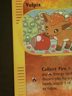 Vulpix 116/147 Aquapolis Reverse Holo 2003 Vintage WOTC Pokemon - Image 3