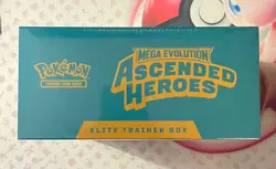 Pokemon TCG Mega Evolution Ascended Heroes Elite Trainer Box ETB SEALED - Image 3