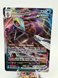 Pokemon TCG Inteleon VMAX 079/264 Fusion Strike Holo Ultra Rare Near Mint/Mint - Image 1